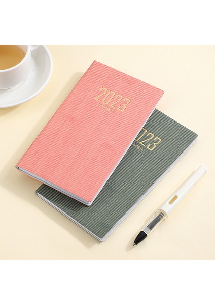 A7 Yeşil A6 A7 Gündem 2023 Defter Cuadernos Planner Haftalık Libreta Defterler ve Günlükler Günlüğü Cahier Ofis Aksesuarları Günlük Defteri (Yurt Dışından) fırsatları