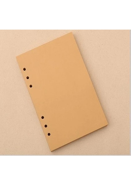 Craft Kağıtları A6 Toplam 45 Sayfa A5 A6 Gevşek Yaprak Defter Dolum Spiral Ciltleyici Planlayıcı Iç Sayfa Iç Kağıt Süt Ürünleri Haftalık Aylık Plan Yapılacaklar Çizgisi Nokta Izgarası (Yurt Dışından)