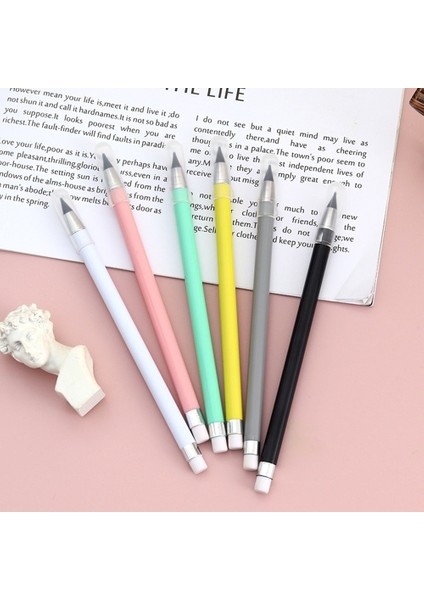 1 Adet Gri Yeni Mürekkepsiz Ebedi Kalem Sınırsız Yazma Hiçbir Mürekkep Hb Kalem Kroki Boyama Aracı Okul Ofis Malzemeleri Çocuk Için Hediye Kırtasiye (Yurt Dışından) fiyatları
