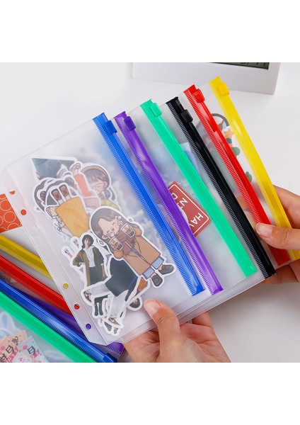 1 Adet Kırmızı A5 A5/a6/ Boyutu Plastik Zip Kilit Zarf Fermuar Cüzdan Ekle Dolum Organizatör Klasörü Spiral Planı Çanta Depolama Dosya Kartı Paketi (Yurt Dışından) fiyatları