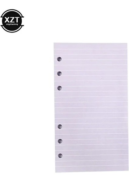 Mor Çizgi A5 Yüksek Kalite 40 Sayfa A5 A6 Gevşek Yaprak Defter Kağıdı Dolum Spiral Ciltleyici Dizin Iç Sayfa Aylık Haftalık Günlük Planlayıcı Gündem (Yurt Dışından)