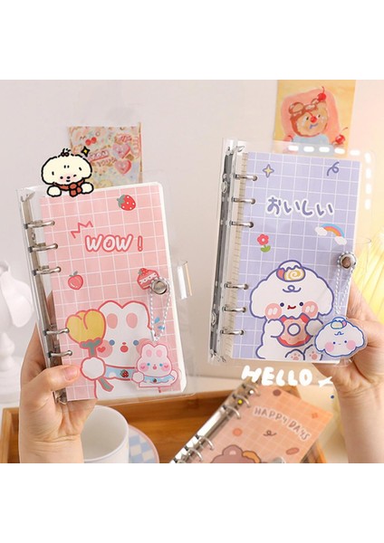 Pembe 1 Takım Karalama Defteri Dizüstü Doldurulabilir Gevşek Yaprak Ayrılabilir Planlayıcısı Kitap Kalınlaşmış Kağıt 100 Sayfa Günlük Defter Okul Aksesuarı (Yurt Dışından) modelleri