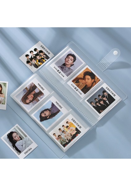 6 Inç 80 Yuvaları Fotoğraf Albümü Düğmesi ile Boş Depolama Ekran Plastik Organizatör Kitap Fotoğraf Etiket Sanat Tırnak Çıkartmalar Kartları (Yurt Dışından) fırsatları