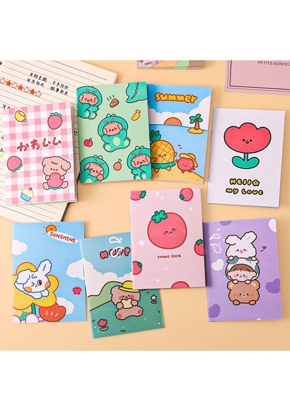 Bunny RANDOM7PCS 7 Adet Kawaii Dizüstü Mini Not Defteri Konu Alıştırma Kitapları Çocuk Dizüstü Bilgisayarlar Hediyeler Ödül Sevimli Not Defteri Kırtasiye Okul Kaynağı (Yurt Dışından) modelleri