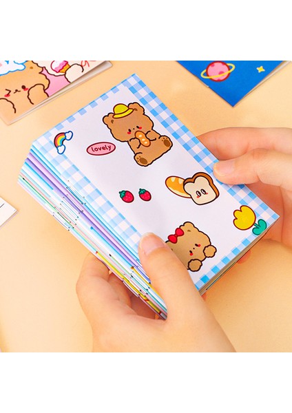 Bunny RANDOM7PCS 7 Adet Kawaii Dizüstü Mini Not Defteri Konu Alıştırma Kitapları Çocuk Dizüstü Bilgisayarlar Hediyeler Ödül Sevimli Not Defteri Kırtasiye Okul Kaynağı (Yurt Dışından) fırsatları