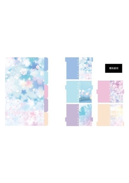 Dizin Sayfası A5 2023 45 Yaprak Kawaii A5 A6 Gevşek Yaprak Defter Kağıdı Dolum Spiral Ciltleme Dizini Iç Sayfalar Aylık Haftalık Günlük Planlayıcı Gündem (Yurt Dışından)