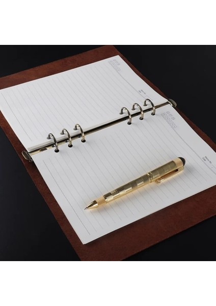 A7 Boş Yüksek Kaliteli Telli Defter A7 Insert Yedekler 6 Delik Gevşek Yaprak Spiral Günlüğü Planlayıcısı Iç Çekirdek 100G Kağıt (Yurt Dışından)