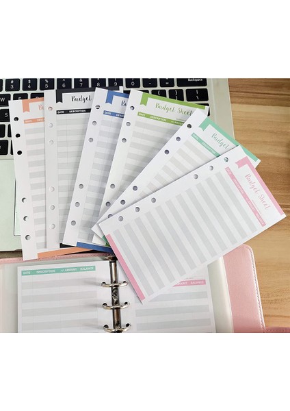 12 Adet A6 A5 A6 A7 Bağlayıcı Bütçe Planlayıcısı Organizatör 6 Klasörlü Klasör Zarfları Cepler ve 12 Adet Gider Bütçe Sayfaları (Yurt Dışından) fiyatları