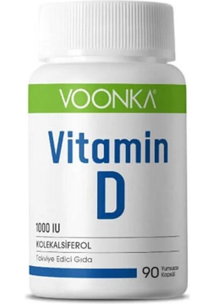 Vitamin D 90 Yumuşak Kapsül 2 Adet