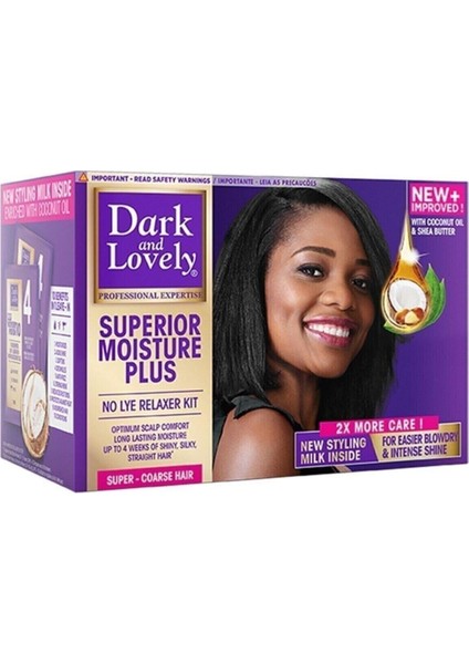 Dark & Lovely Dark And Lovely Saç Düzleştirici Krem Set Keratin Dark