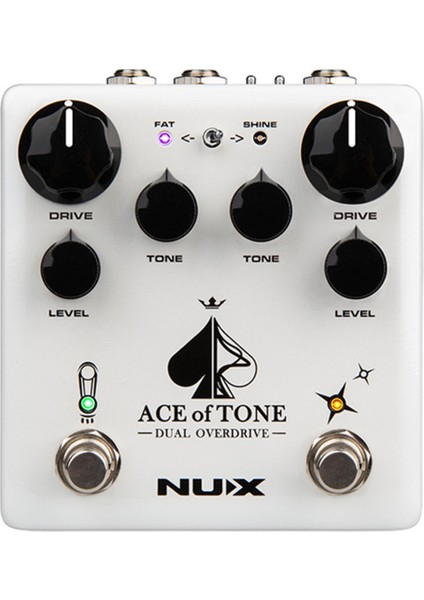 Ace Of Tone Dual Overdrive Pedalı