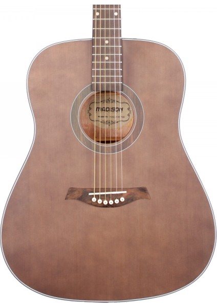 MAG-41M-TBK Trans Black Akustik Gitar
