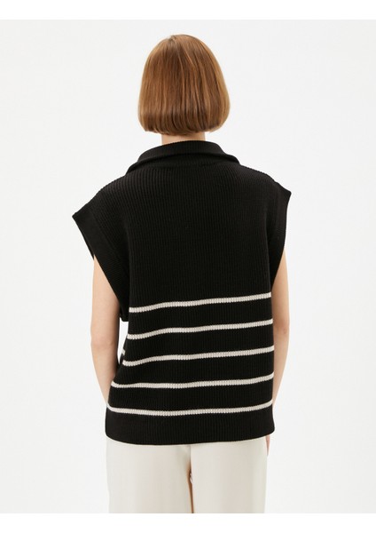 Oversize Süveter Yarım Fermuarlı Dik Yaka Örgü fırsatları