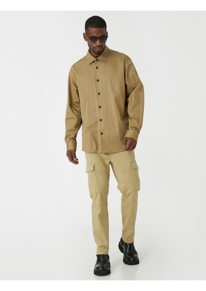 Jogger Kargo Pantolon Beli Bağcıklı Cep Detaylı fiyatları
