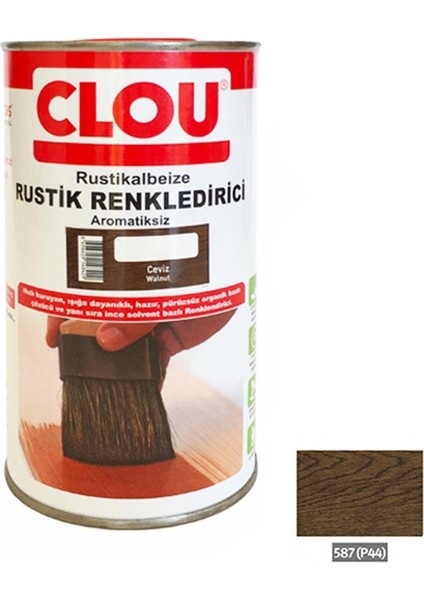 Solvent Bazlı Renklendiriciler 750ML587 Ceviz  rustic Efekt Renklendirici 750ML