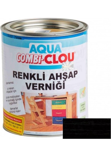Su Bazlı Vernikler 750MLL17 Nr:07 Koyu Kahve Su Bazlı Renkli A.VERNIĞ750ML