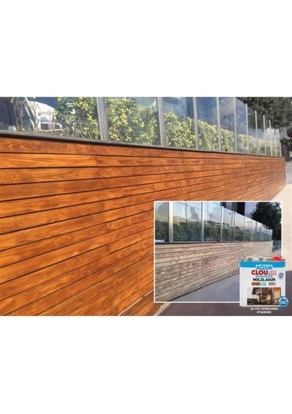 Su Bazlı Ahşap Koruyucular 20LTCLOU Nr:09 Teak Su Bazlı Ahşap Koruyucu 20LT