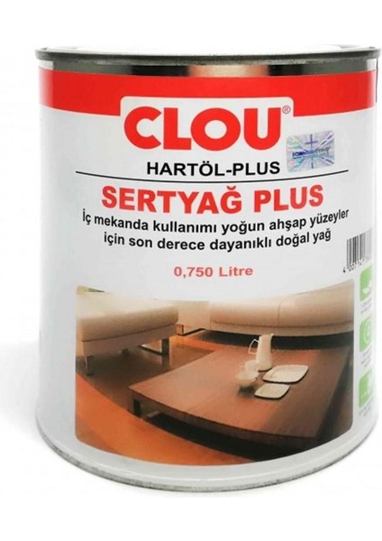 30758.00000 Ahşap Sert Yağ Plus 750ML