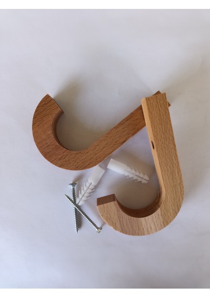 Ahşap Dekoratif Askılık Doğal Antre Banyo Çocuk Odası Askı Modern Minimalist Tasarım Ev Hediyesi