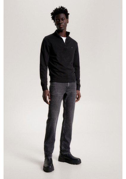 Pıma Org Ctn Cashmere Zıp Mock Erkek Kazak modelleri