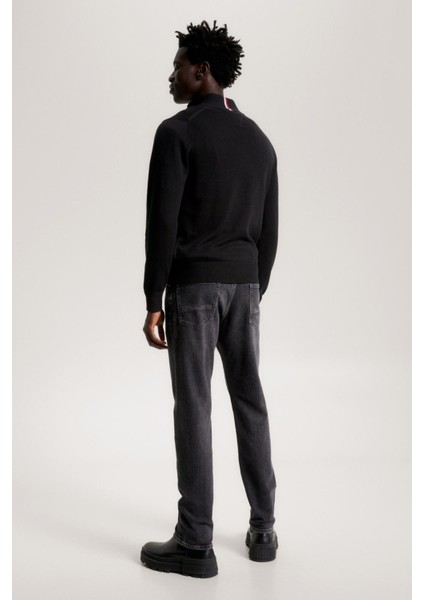 Pıma Org Ctn Cashmere Zıp Mock Erkek Kazak fırsatları