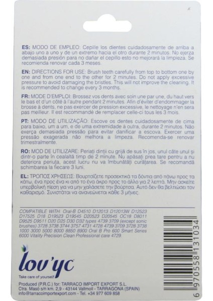 Trizone Orta 4lü Elektrikli Diş Fırçası Yedeği fiyatları