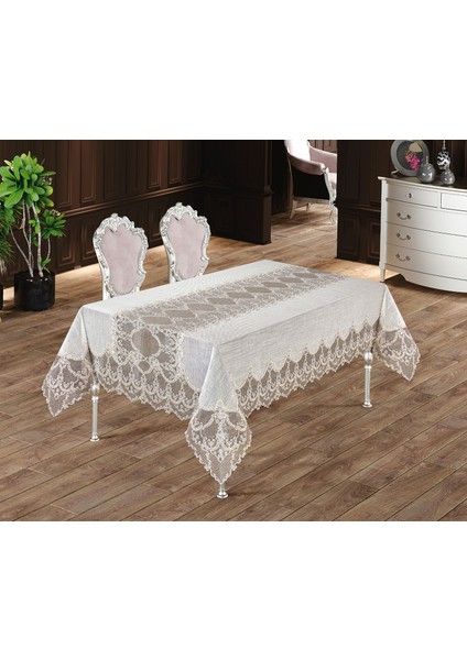 Saliha Linen Kumaş Fransız Güpürlü Günlük & Çeyizlik Kullanım