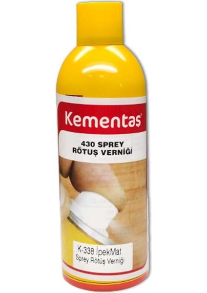 Sprey Vernik 338 ipek Mat Ansatzlos Plus Sprey Vernik 400ML
