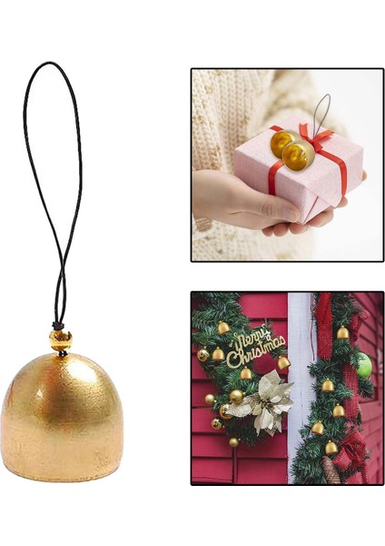 Ev Ön Kapı Için Mini Çan Pirinç Kolye Noel Dekorasyonu (Yurt Dışından)