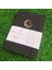 Siyah 180GSM Bambu Kağıt Buke Noktalı Defter Nokta Izgara Dergisi 180GSM Bambu Kağıt 5*5mm 160 Papes Su Geçirmez Kumaş Ciltli (Yurt Dışından) 1