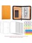 Sarı Bir Set A6/a5 Iş Pu Deri Klasör Padfolio Bütçe Bağlayıcı Nakit Zarf Organizatör Temizle Fermuarlı Bütçe Sayfaları Hesap Makinesi ile (Yurt Dışından) 1