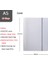 Beyaz Kapak A5 Gevşek Yaprak Defter 60 Sayfa A5/b5/a4 Pvc Kapak Bağlayıcı Noktalı/çizgili/boş/ızgara Doldurulabilir Ofis Okul Malzemeleri Kırtasiye (Yurt Dışından) 1
