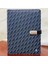 Stil 7 23CM x 18CM Lan Harf M Damalı Tasarım Lüks MB Defter A5 Deri Kapak Kaliteli Kağıt Bölümleri Benzersiz Gevşek Yapraklı Yazı Kırtasiye (Yurt Dışından) 2