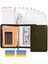 Sarı Bir Set A6/a5 Iş Pu Deri Klasör Padfolio Bütçe Bağlayıcı Nakit Zarf Organizatör Temizle Fermuarlı Bütçe Sayfaları Hesap Makinesi ile (Yurt Dışından) 5