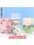 K Rastgele 1 Kitap A6 Sevimli A6 Mini Defter 96 Sayfa Taşınabilir Cep Not Defteri Renkli Kenar Çeşitli Kapak Desenleri Planlayıcı Gündem Not Defteri Kitap (Yurt Dışından) 1