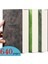 A5 Yeşil Çizgi Süper Kalın Boş Kitap, 80GSM, 320 Sayfa Deri Eskiz Defteri A5 Günlük Defter Günlük Iş Ofis Çalışması Not Defteri Kırtasiye Hediye (Yurt Dışından) 2