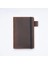 Kahverengi 10.5X15.5 cm Hakiki Deri Kapak Defter Cep Dergisi Seyahat Alan Kitap Kalem Klasörü ile Halat Tasarımı (Yurt Dışından) 1