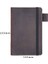 Kahverengi 10.5X15.5 cm Hakiki Deri Kapak Defter Cep Dergisi Seyahat Alan Kitap Kalem Klasörü ile Halat Tasarımı (Yurt Dışından) 4