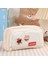 3 Rastgele Broşlar Tuval Kalem Kutusu Okul Malzemeleri Kalem Kutusu Estuches Escolar Kızlar Için Kalem Kutuları Trousse Kawaii Kırtasiye Kalem Kutusu (Yurt Dışından) 4