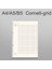 Cornell-Izgara A4 60 Yaprak Gevşek Yaprak Defter Dolum Spiral Ciltleyici 26 Delik Günlük Planlayıcı A4 A5 B5 Izgara Cornell Hattı Iç Çekirdek Kağıt Kırtasiye (Yurt Dışından) 1