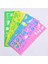 Set Yeni Kawaii Kalem Çantası Kalem Kutuları 2 Katmanlı Yüksek Kapasiteli Kalem Çantası Ücretsiz 1 Adet Kendi Başına Yap Çıkartma Okul Kırtasiye Kız Hediye (Yurt Dışından) 1