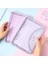 40 Adet Kuşak Mavi A5 A5 A6 Şeffaf El Defter Renkli Klipler ile Bağlayıcı Defter Kapağı Fotoğraf Etiket Toplama Kitap Planlayıcısı Kağıt Kırtasiye (Yurt Dışından) 5