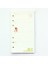 Haftalık Planlayıcısı A5 A5/a6 Gevşek Yaprak Defter Sevimli Papatya 6 Halkalar Bağlayıcı Dosya Klasörü Kawaii Defter Planlayıcısı Not Defterleri Kırtasiye Okul Günlükleri (Yurt Dışından) 1