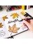 Orman Yeşili 5x5 Dot-Grıd Sayfa Nokta Izgara Dergisi A5 Pu Deri Kapak Mermi Noktalı Defter Çizim Bujo 160 Sayfa 5x5 mm Dot-Grıd Kalın 160GSM Kağıt (Yurt Dışından) 3