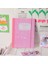 Sadece Pembe Kapak Sharkbang Yeni A5 Bağlayıcı Halkası Sert Kapak Kompozisyon Toplama Kitap Dergisi Yedekler Gevşek Yaprak Bandaj Kartpostallar Etiket Organizatör (Yurt Dışından) 1