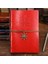 Kırmızı Orta 130X185MM 2023 Spiral Defter Günlüğü Not Defteri Vintage Korsan Çapalar Pu Deri Not Defteri Değiştirilebilir Kırtasiye Hediye Gezgin Dergisi (Yurt Dışından) 1