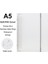 Whiteonlycover-A5 A4/b5/a5 Gevşek Yaprak Dolum Ciltli Defter Boş/çizgi/ızgara/cornell Değiştirilebilir Metal Halka Ofisokul Malzemeleri Kırtasiye (Yurt Dışından) 1