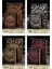 Şarap Kırmızısı Küçük A6 Vintage Hayat Ağacı A5/a6 Günlüğü Defter Dergileri El Sanatları Kabartmalı Deri Günlüğü Incil Kitabı Seyahat Planlayıcısı Okul Ofis Hediyesi (Yurt Dışından) 5