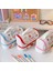 OSS23265RD Yeni Kawaii Kalem Çantası Kalem Kutuları 2 Katmanlı Yüksek Kapasiteli Kalemler Kılıfı Ücretsiz 1 Pc Kendi Başına Yap Çıkartma Okul Kırtasiye Kız Hediye (Yurt Dışından) 2