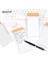 Style2 Cep Kraft Kağıt Bloknot Not Defteri Kırtasiye Scrapbooking Not Notları Yapılacaklar Listesi Gözyaşı Kontrol Listesi Not Defteri (Yurt Dışından) 3